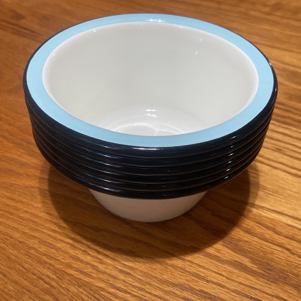 Reserved-Hearth & Hand with Magnolia Porcelain Enamel Bowls Set of 6